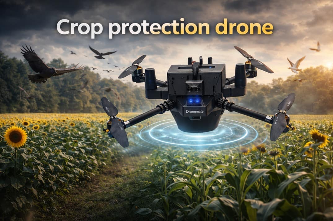Crop protection drone